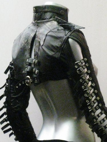 Black Faux Leather Jacket