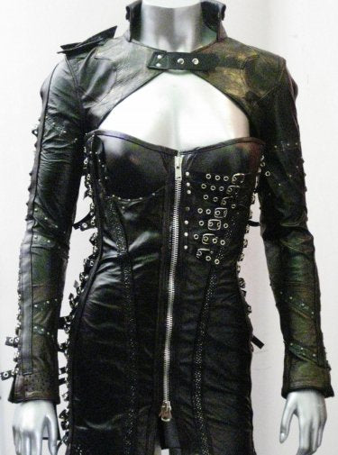 Black Faux Leather Jacket
