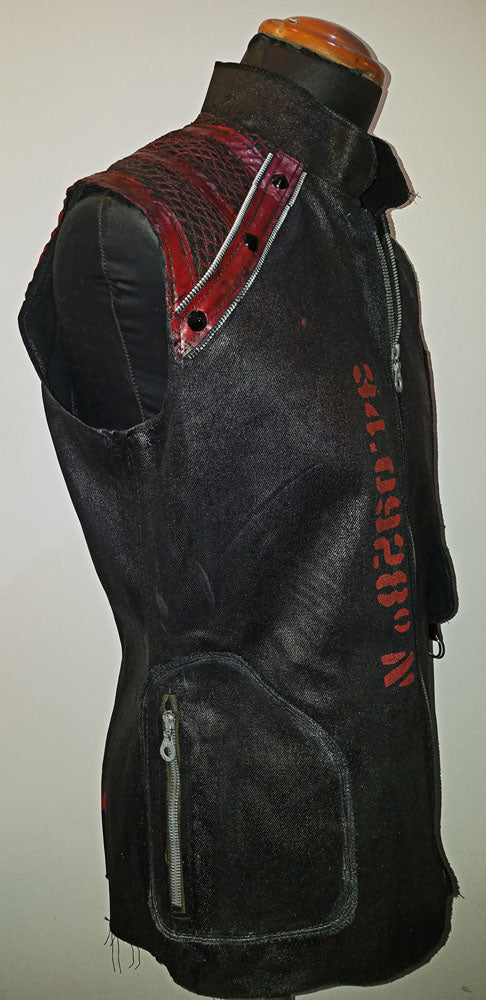 Hollywood Waxed Denim Vest