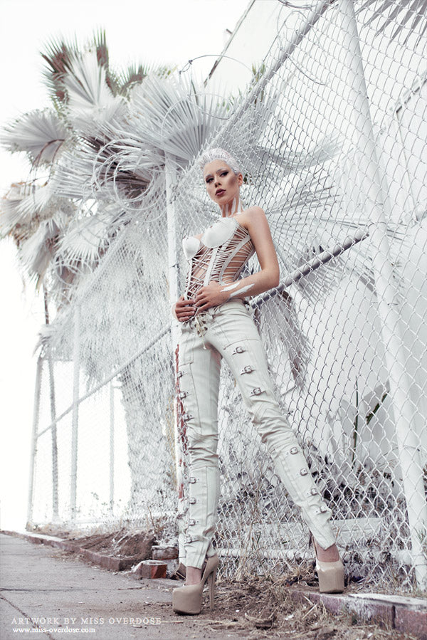 White Corset | Ophelia Overdose Photoshoot